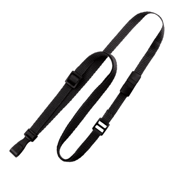 Break Away Lanyard 3/8" w/Steel Swivel Hook