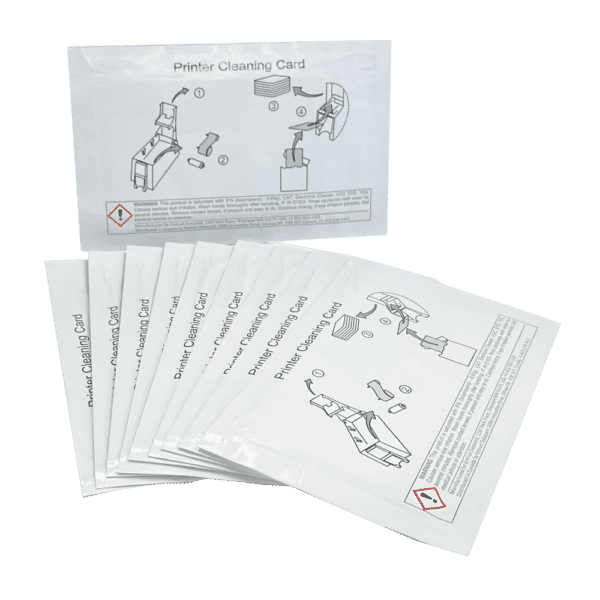 Isopropanol Coated Cleaning Cards