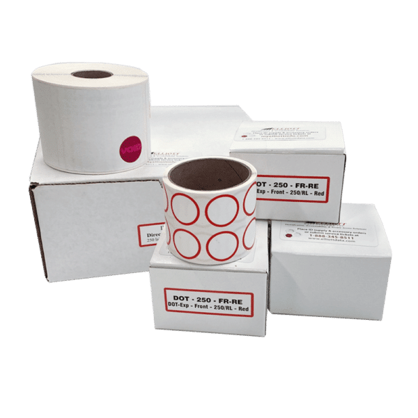 Adhesive Dot Time Expiring Badges