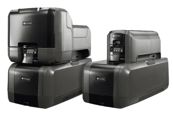 CE870 Financial Card Instant Issuance Printer with Embossing Module