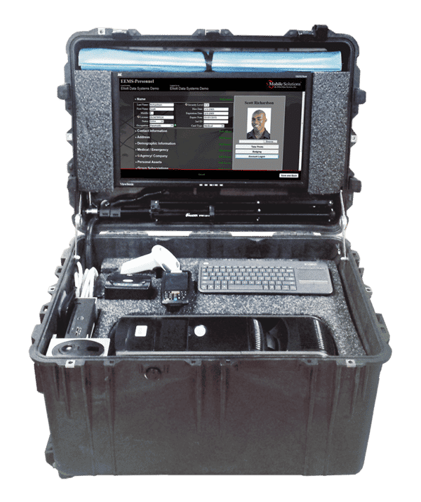 All-In-One Mobile Badging Unit - Full Sized