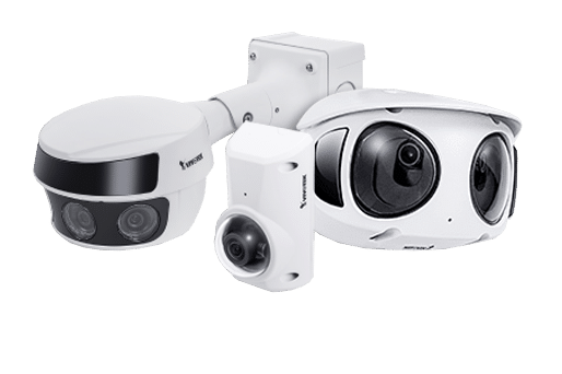 180° Panoramic Video Surveillance Cameras