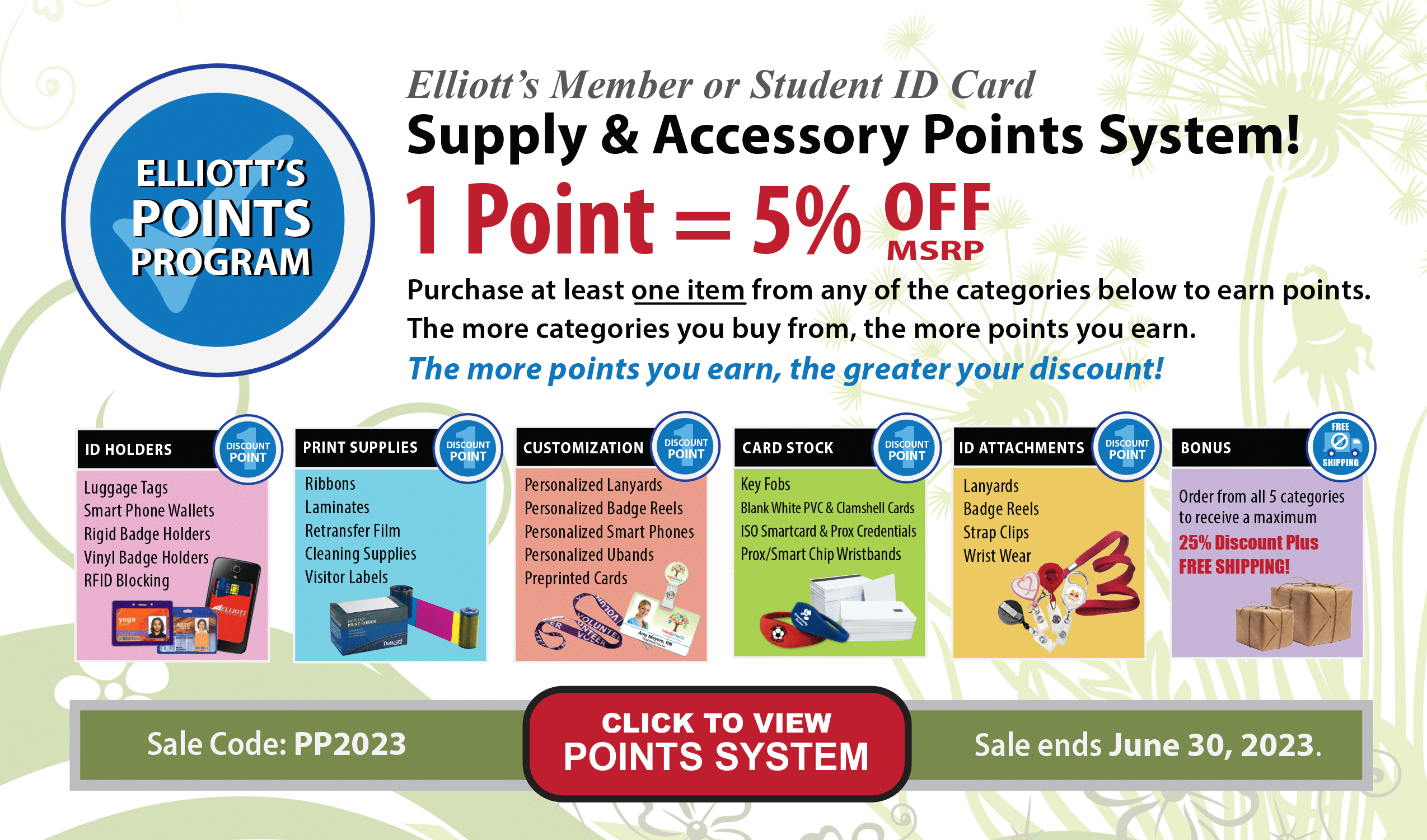 Elliott Points Program