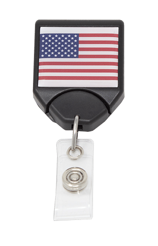 B Reel Patriotic Badge Reel (25/Pack)