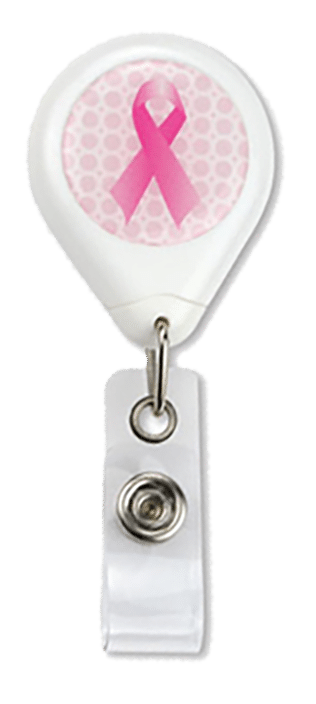 White Premium Badge Reel